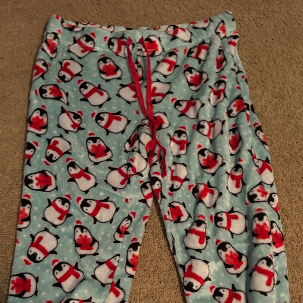Secret Treasures Kids Pajama Bottoms with Penguin Print